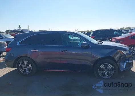 2020 Acura Mdx Standard from USA, damaged, VIN 5J8YD4H30LL001618